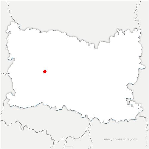 carte de localisation de Morsain
