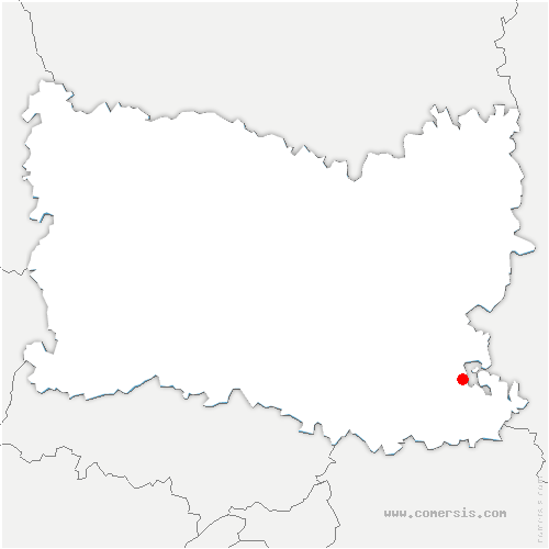 carte de localisation d'Ormoy-le-Davien