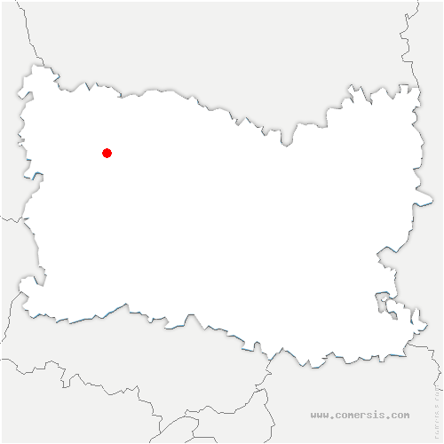 carte de localisation de Oudeuil