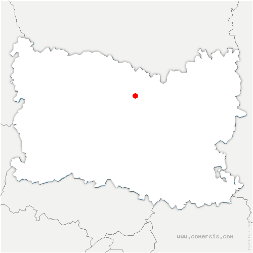 carte de localisation de Plessier-sur-Saint-Just