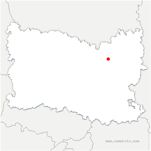 carte de localisation de Presles