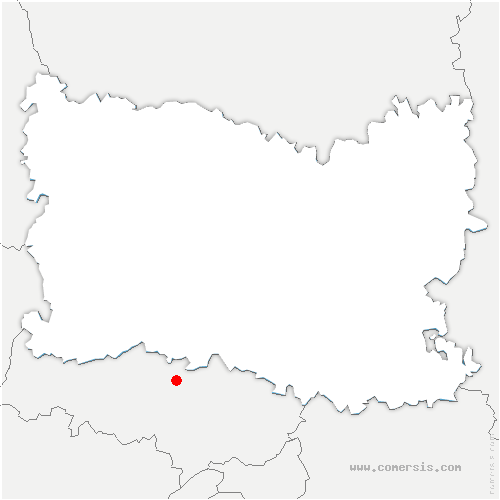 carte de localisation de Priez