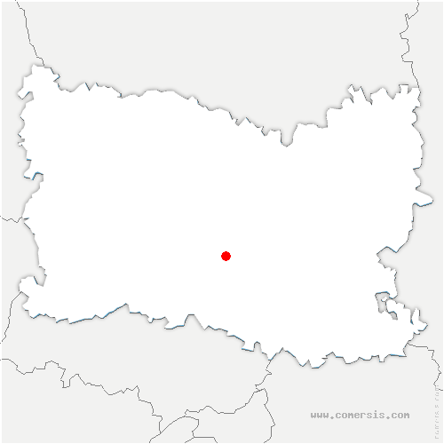 carte de localisation de Rantigny