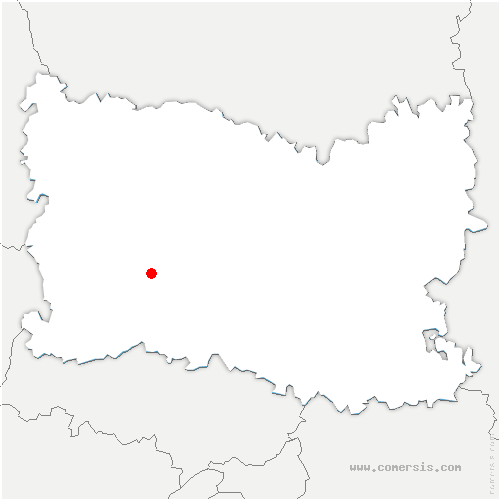 carte de localisation de Ressons-le-Long