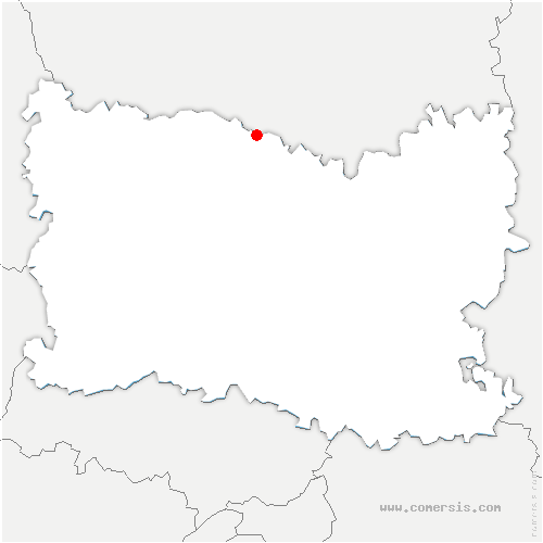 carte de localisation de Rocquencourt