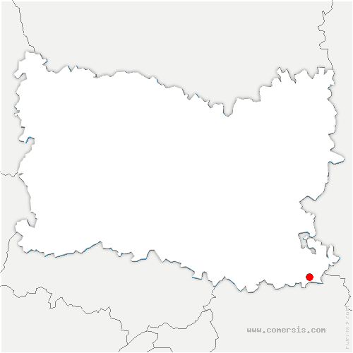 carte de localisation de Rosoy-en-Multien