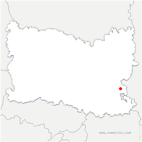 carte de localisation de Russy-Bémont