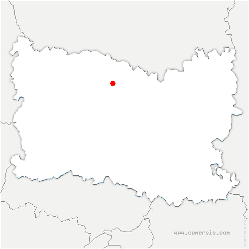 carte de localisation de Saint-André-Farivillers