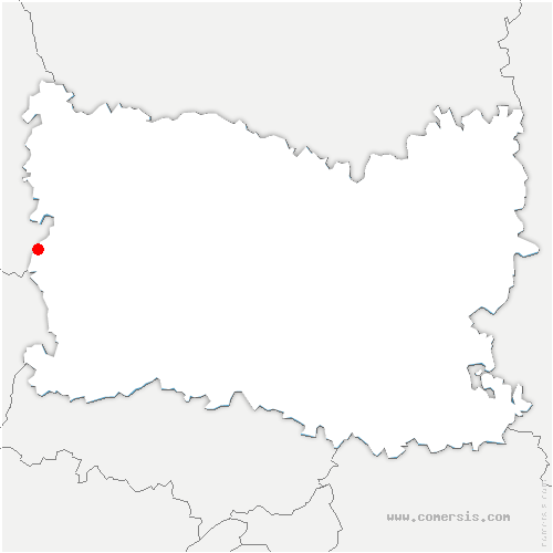 carte de localisation de Saint-Germer-de-Fly