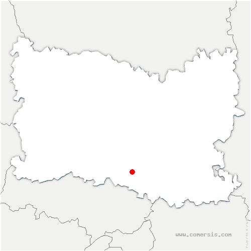 carte de localisation de Saint-Maximin