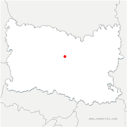 carte de localisation de Saint-Remy-en-l'Eau