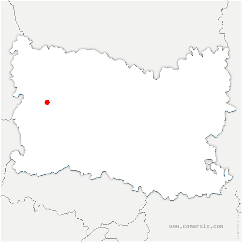 carte de localisation de Savignies