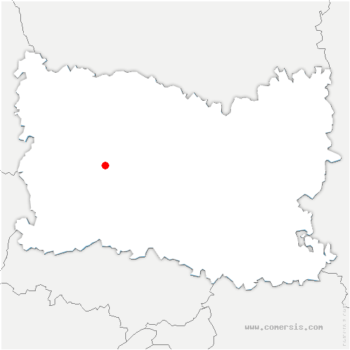 carte de localisation de Selens