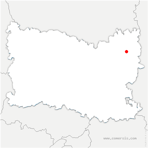 carte de localisation de Sempigny
