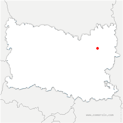 carte de localisation de Viarmes