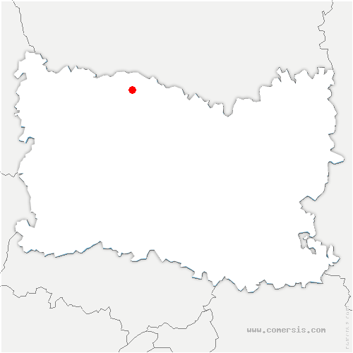 carte de localisation de Villers-Vicomte