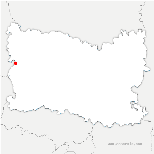 carte de localisation de Villers-sur-Auchy