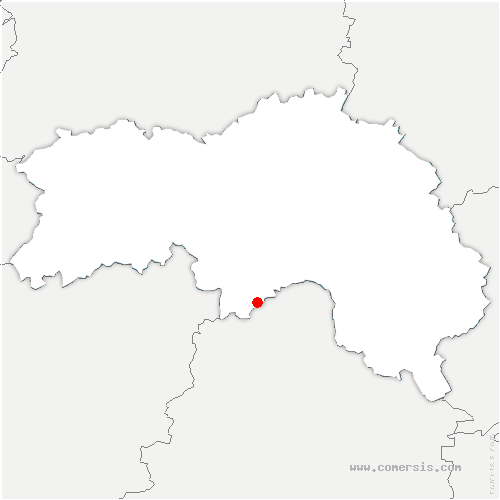 carte de localisation de Alençon