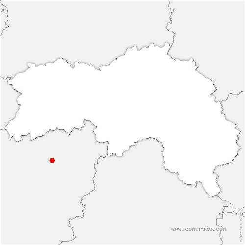 carte de localisation d'Argenvilliers