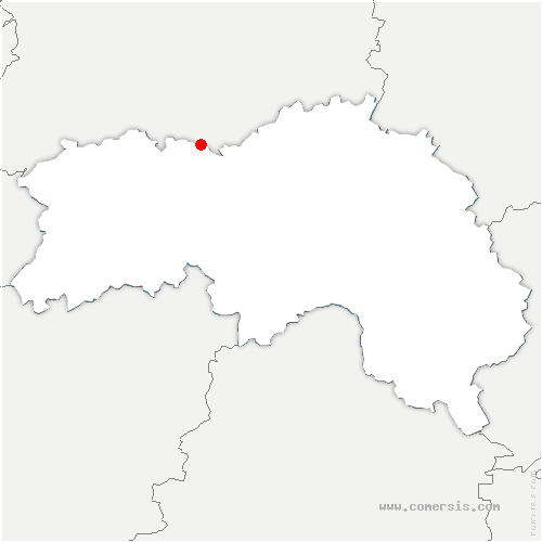 carte de localisation d'Asnelles