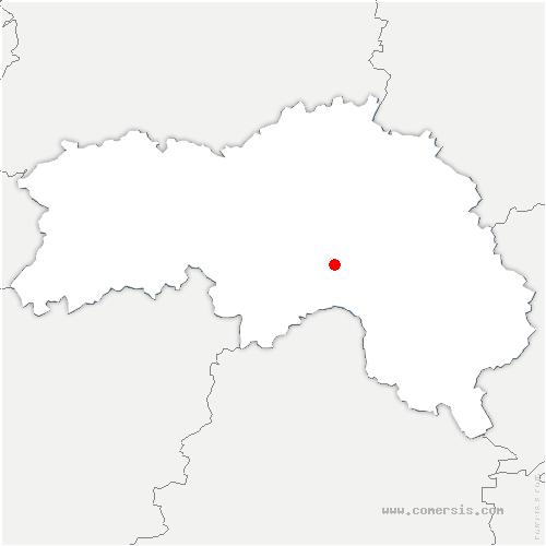 carte de localisation d'Aunou-sur-Orne