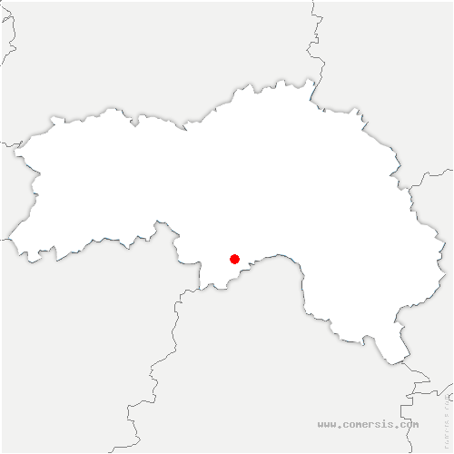 carte de localisation de Barbery