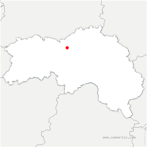 carte de localisation de Basly