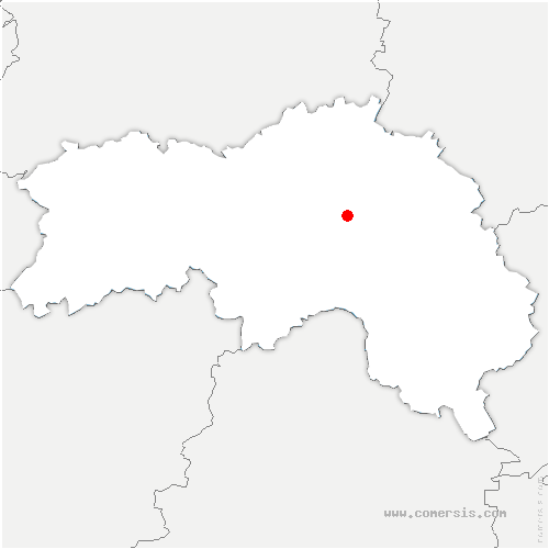 carte de localisation de Basseneville