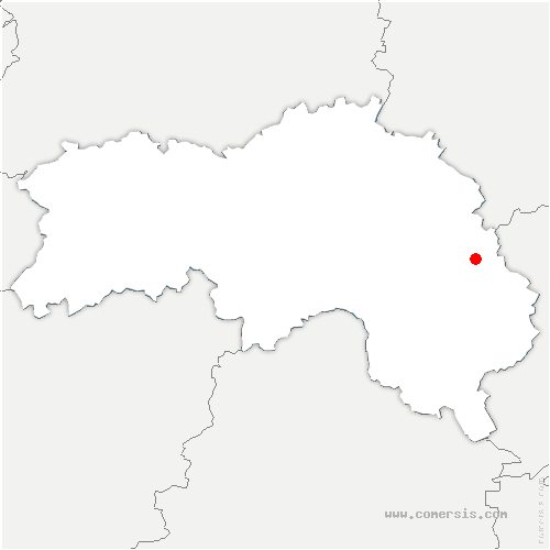 carte de localisation de Beuvillers