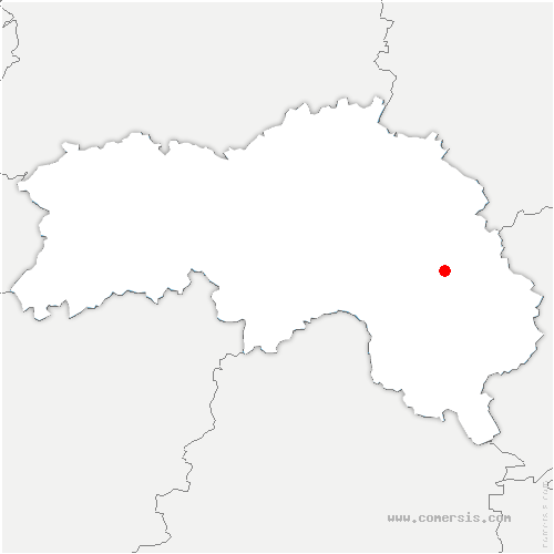 carte de localisation de Bivilliers