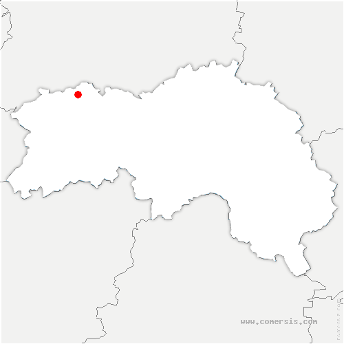 carte de localisation de Boissy-lès-Perche