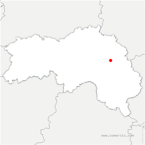 carte de localisation de Bonsmoulins