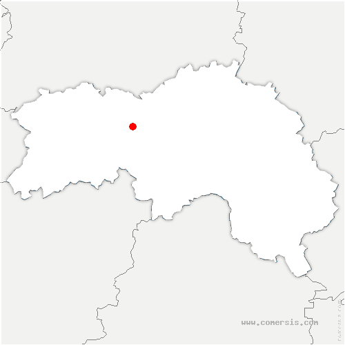 carte de localisation de Brouay