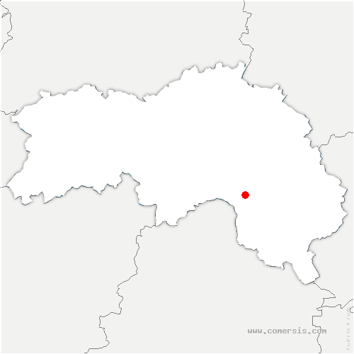 carte de localisation de Buré