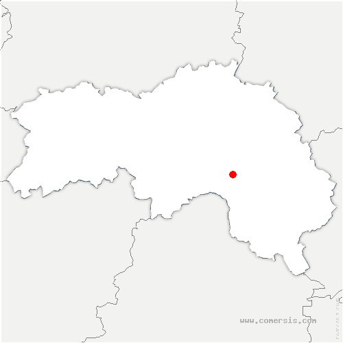 carte de localisation de Bures