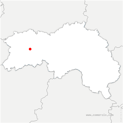 carte de localisation de Cahagnolles