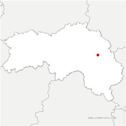 carte de localisation de Cambremer 