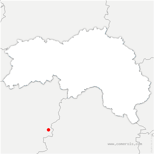 carte de localisation de Chaise-Dieu-du-Theil