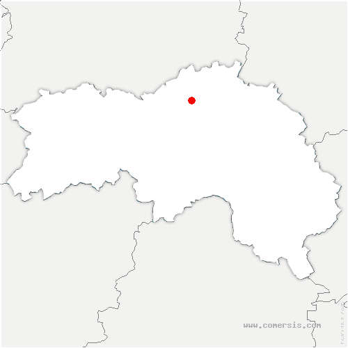 carte de localisation de Chambois