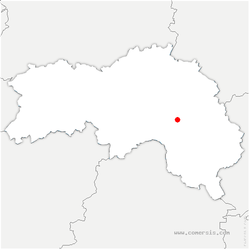 carte de localisation de Champeaux-sur-Sarthe