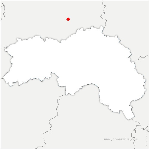 carte de localisation de Champfleur