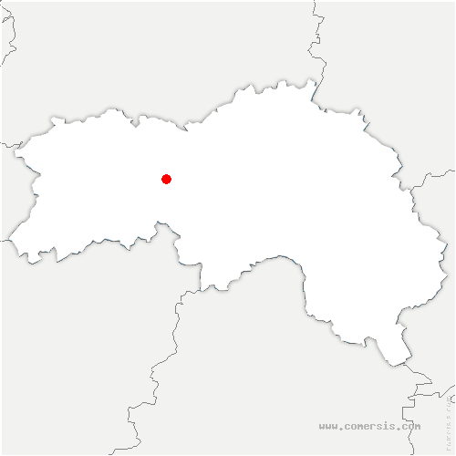 carte de localisation de Cristot