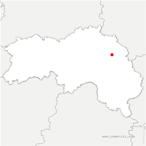carte de localisation d'Écorcei