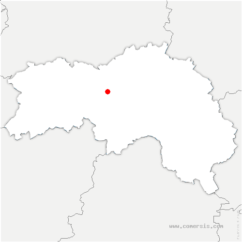 carte de localisation de Fleuré