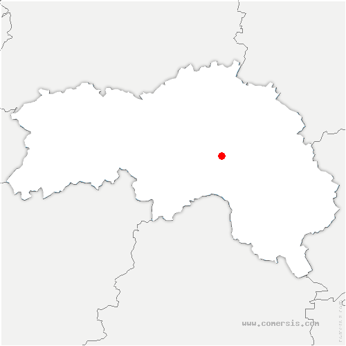 carte de localisation de Gâprée
