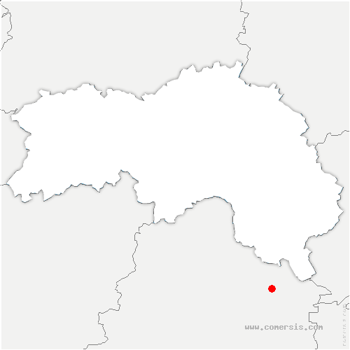 carte de localisation de Ger