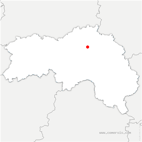 carte de localisation de Gonneville-en-Auge