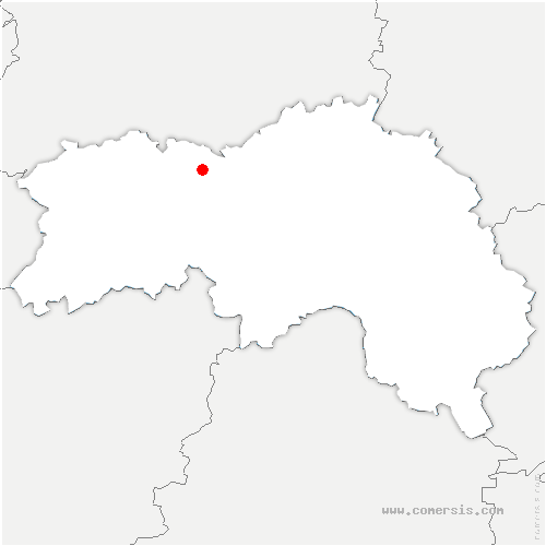 carte de localisation de Habloville