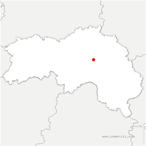 carte de localisation de Hotot-en-Auge