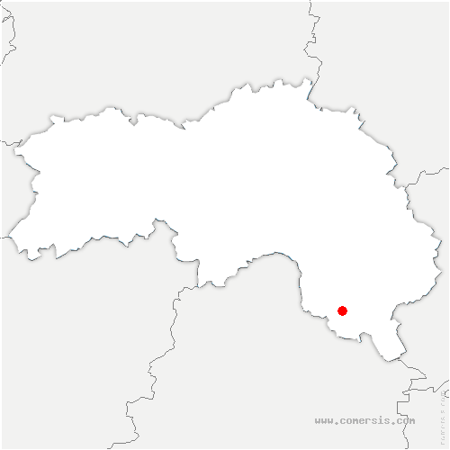 carte de localisation de Igé